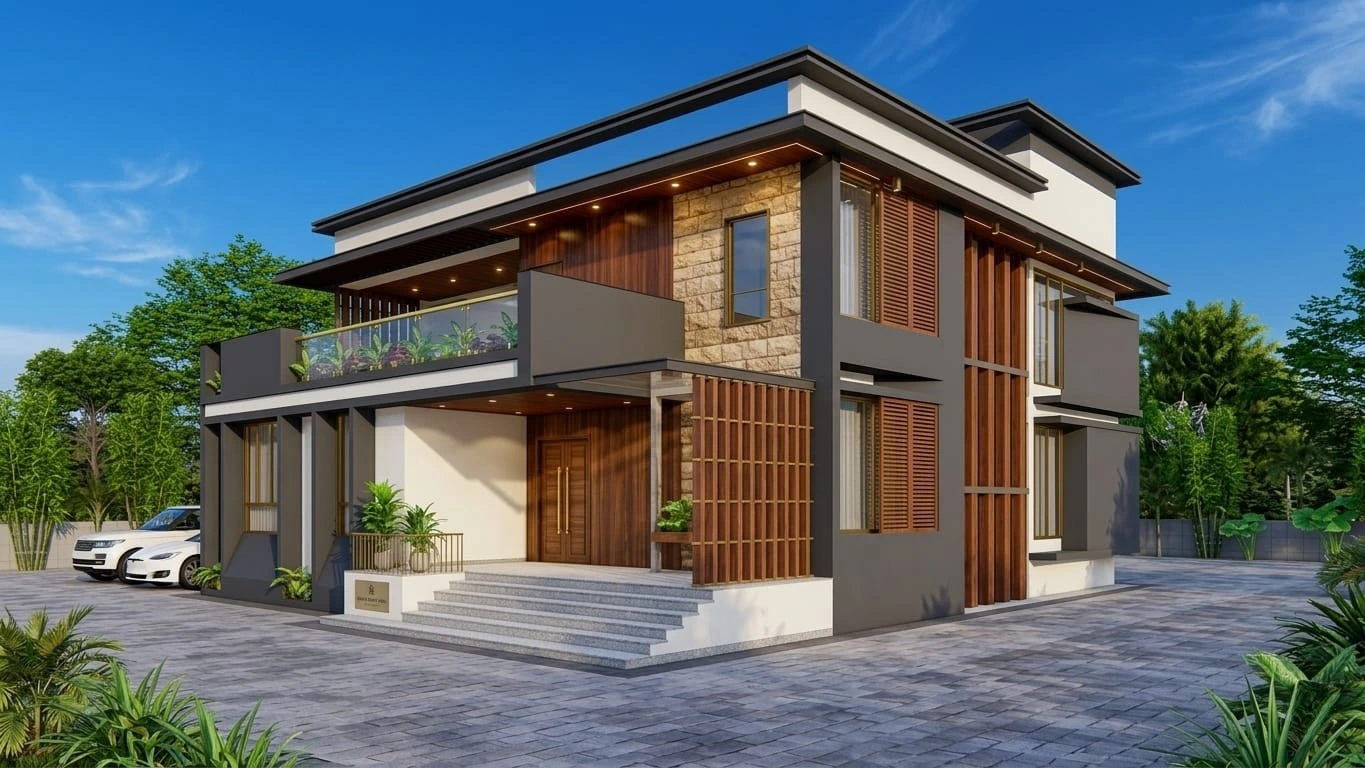 The Greens Residency township residential architecture in Solapur by Pereegrine Architects